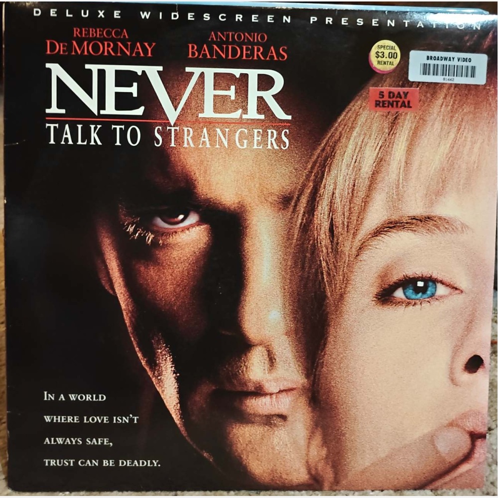 Never Talk to Strangers cover