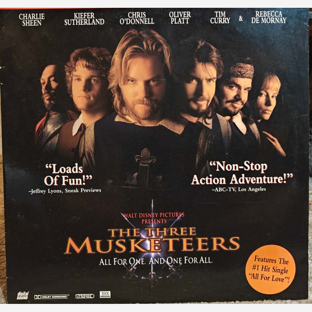 The Three Musketeers (1993) cover