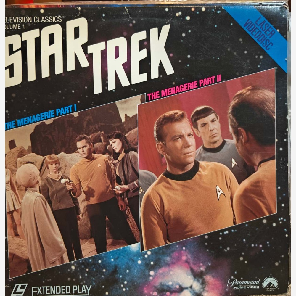 Star Trek: The Menagerie, Parts I & II cover