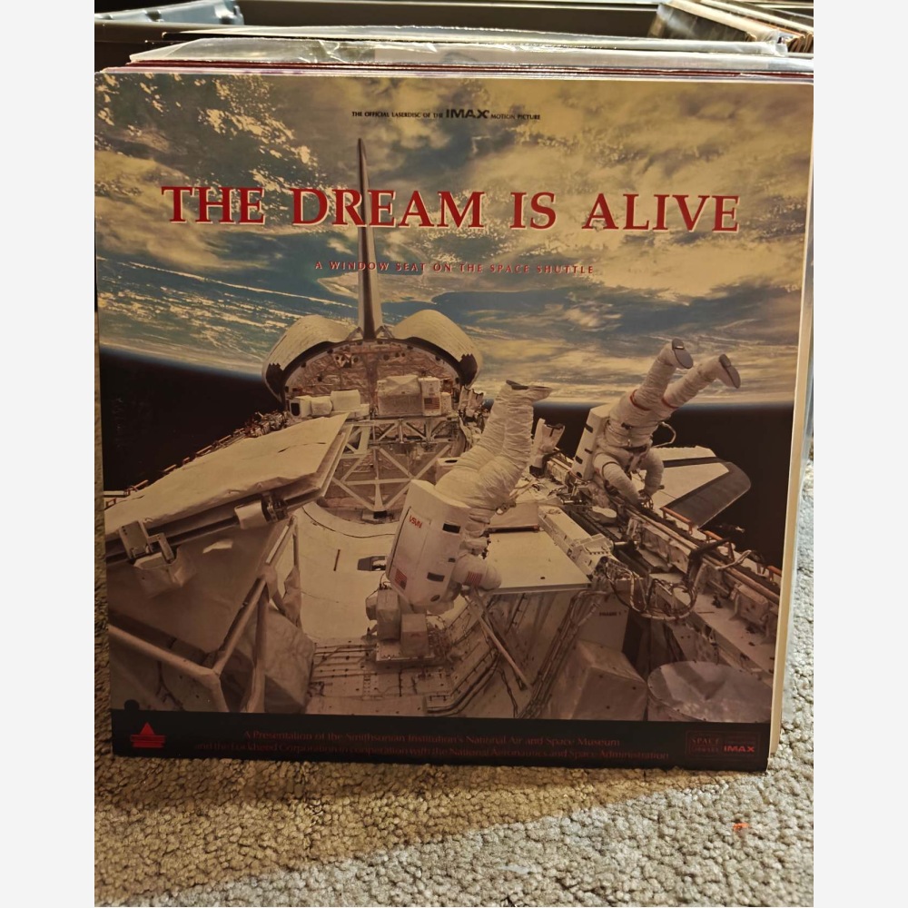 The Dream Is Alive: IMAX cover