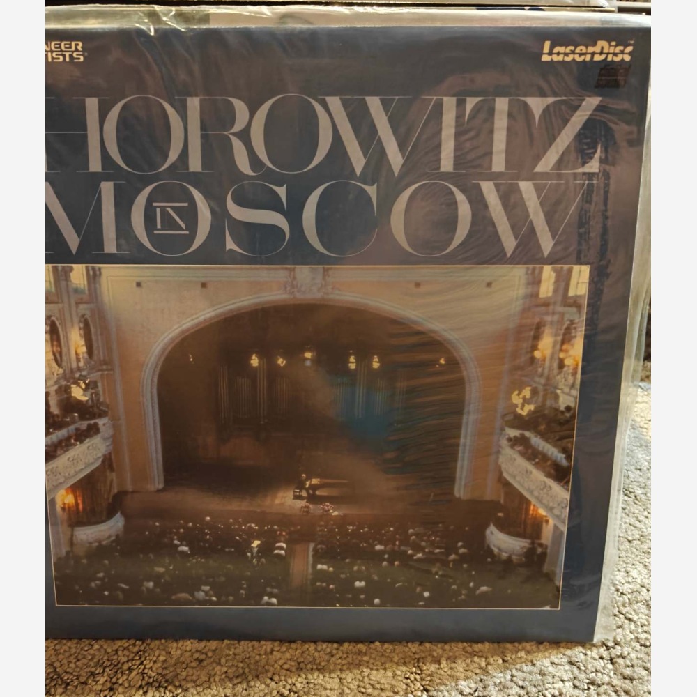 Horowitz in Moscow cover