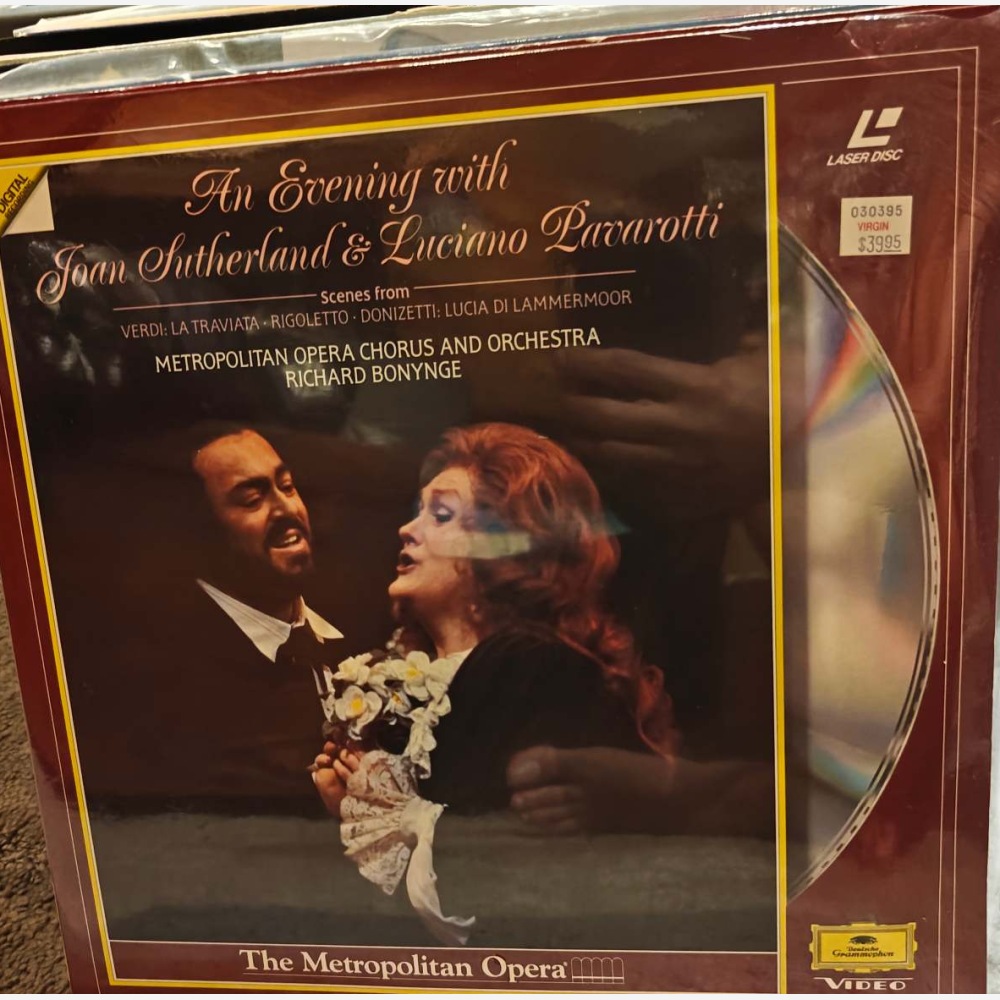 An Evening with Joan Sutherland and Luciano Pavarotti cover